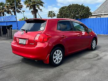 2007 Toyota Auris Keyless* Low kms* One NZ Owner