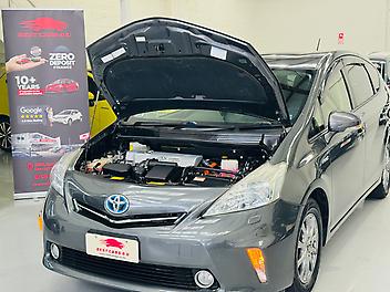 2013 Toyota Prius ALPHA G GRADE HYBRID | 07-SEATER | CRUISE CONTROL (PRE-OWNED)