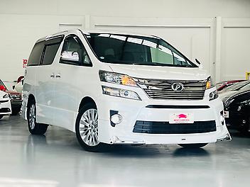 2013 Toyota Vellfire Z GRADE | AWD | 8 SEATER | FOGs |  ALLOYs | PARKING SENSORS