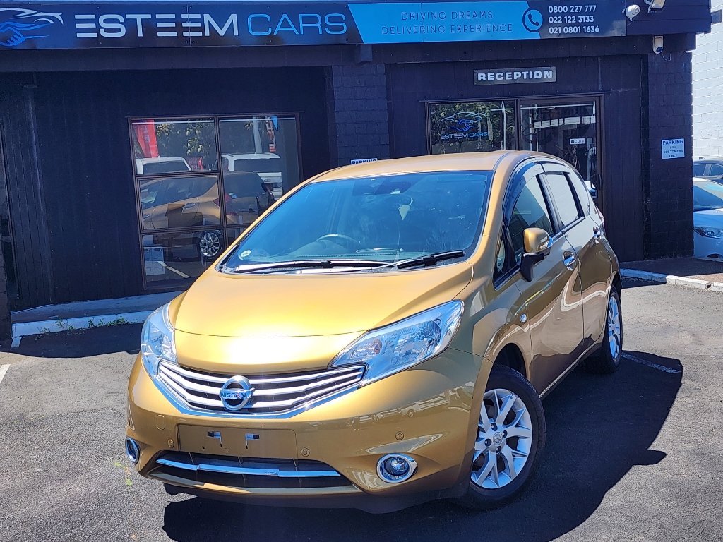 2014 Nissan NOTE MEDALIST EMERGENCY BRAKE PACKA