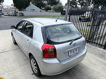 2002 Toyota Corolla RUNX