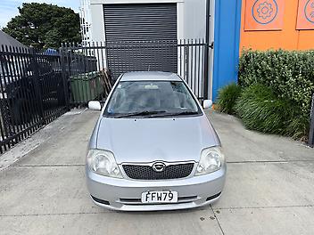 2002 Toyota Corolla RUNX