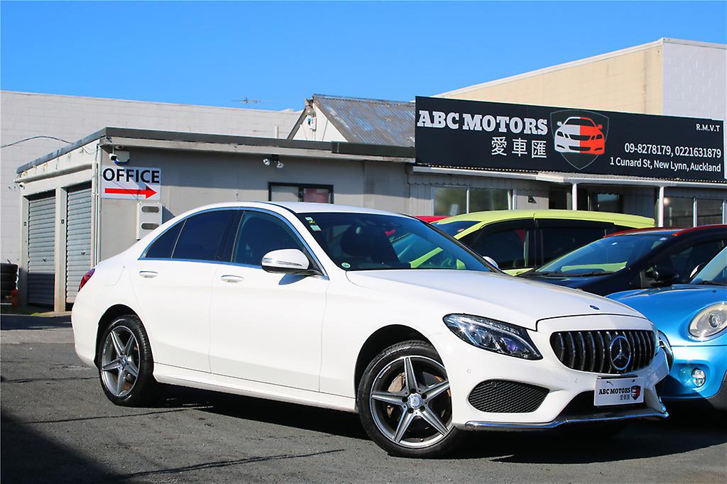 2015 Mercedes-benz C200 C200 AMG Line RED leather seats
