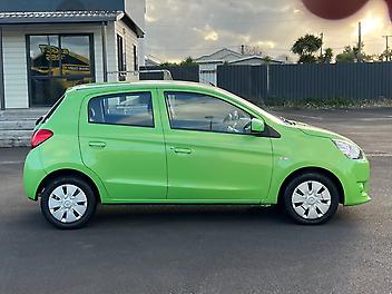 2013 Mitsubishi Mirage 1.2P LS Bluetooth, Fuel Saver NZ New
