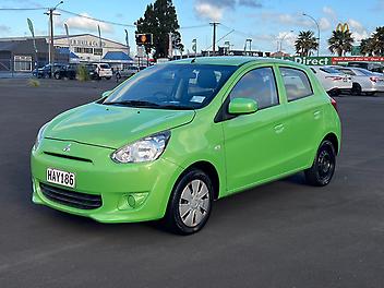 2013 Mitsubishi Mirage 1.2P LS Bluetooth, Fuel Saver NZ New