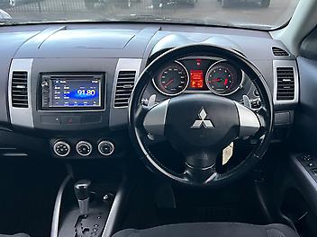 2007 Mitsubishi Outlander 2.4L 7Seater, 4WD, Bluetooth, Rev Cam, Tow-Bar