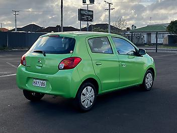 2013 Mitsubishi Mirage 1.2P LS Bluetooth, Fuel Saver NZ New