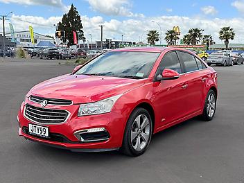 2016 Holden Cruze Z Series 1.8P with Safety Pack